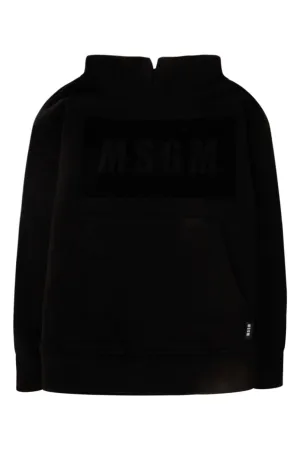 MSGM Kids Logo Print Hoodie