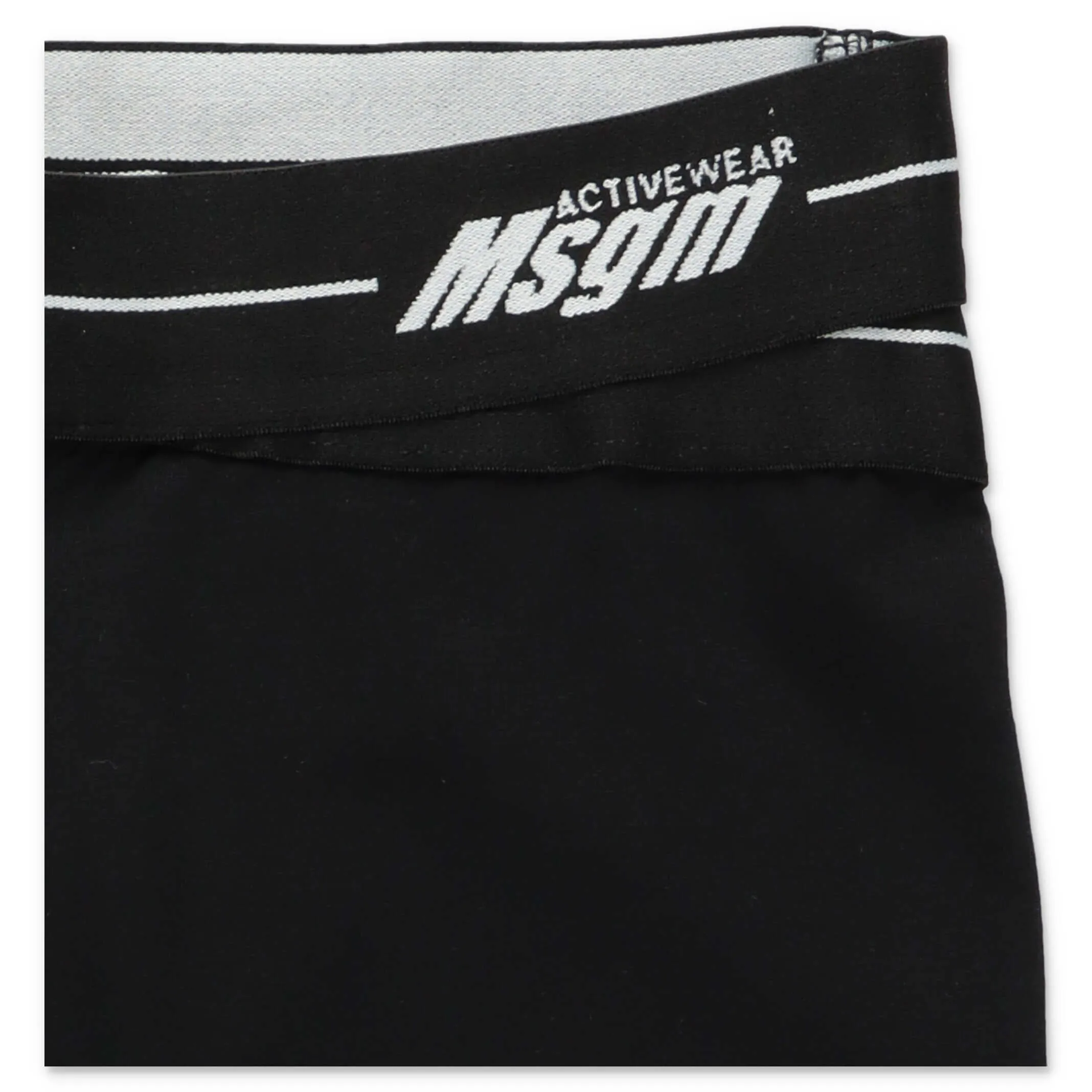 MSGM Kids Logo Print Leggings