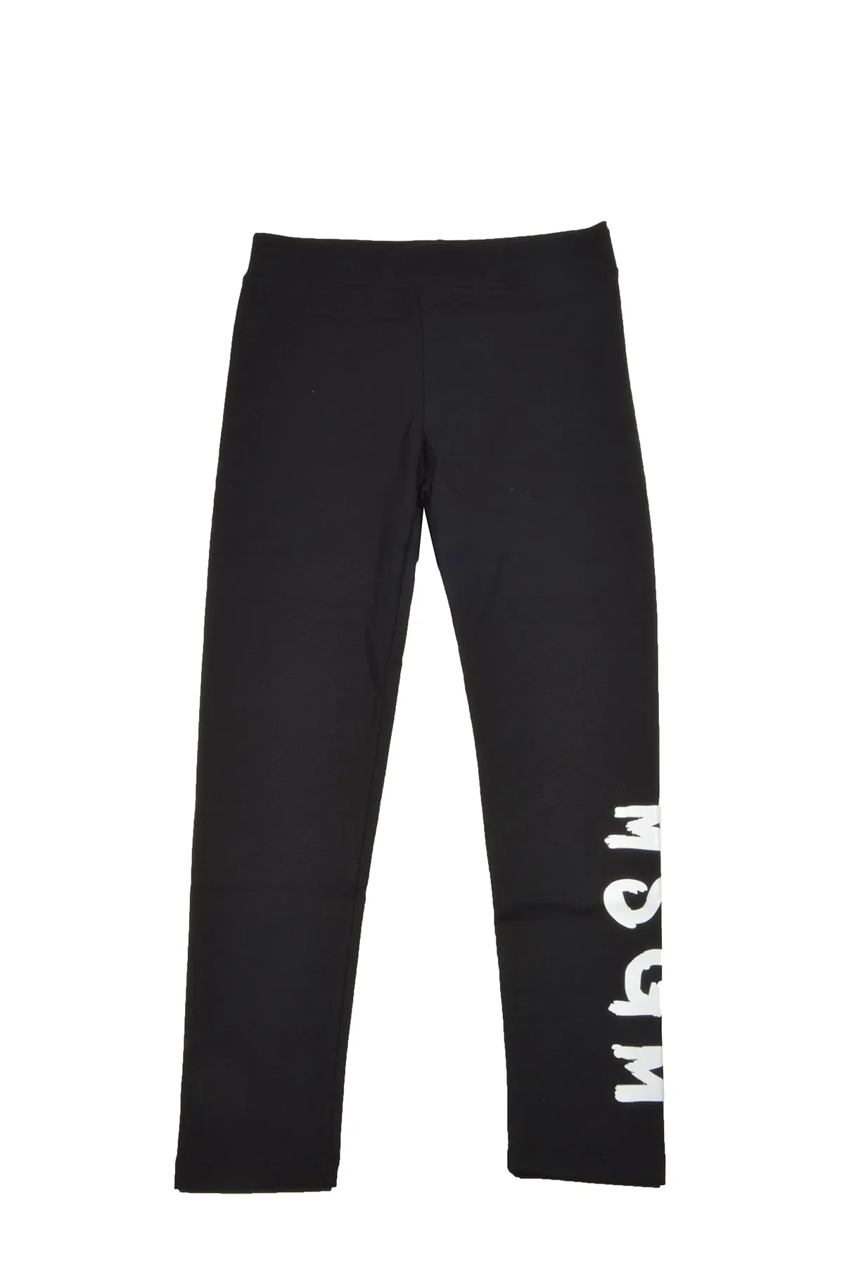 MSGM Kids Logo Print Leggings