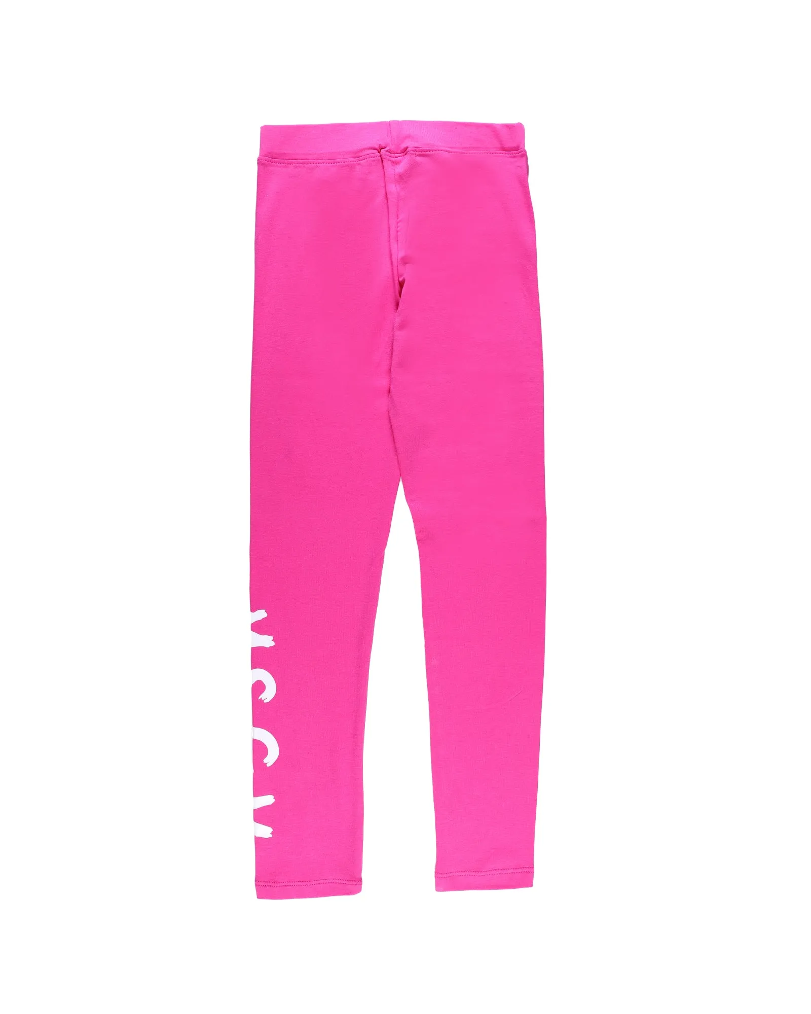 MSGM Kids Logo Print Leggings