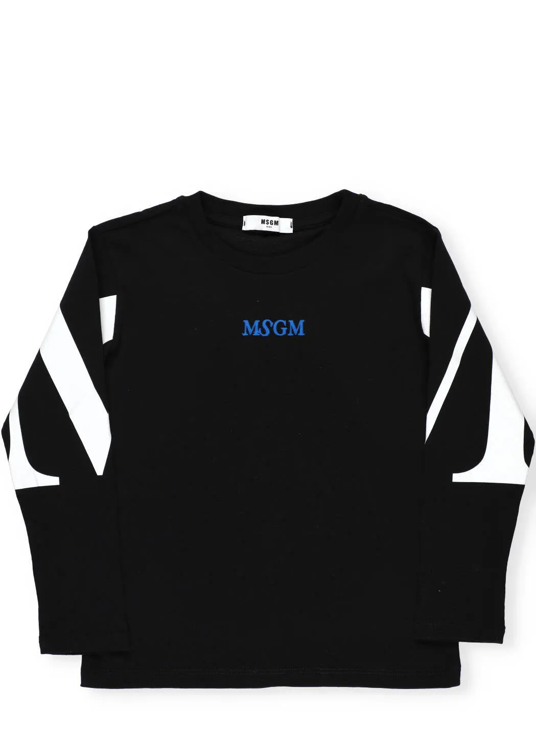 MSGM Kids Logo Print Long-Sleeve T-Shirt