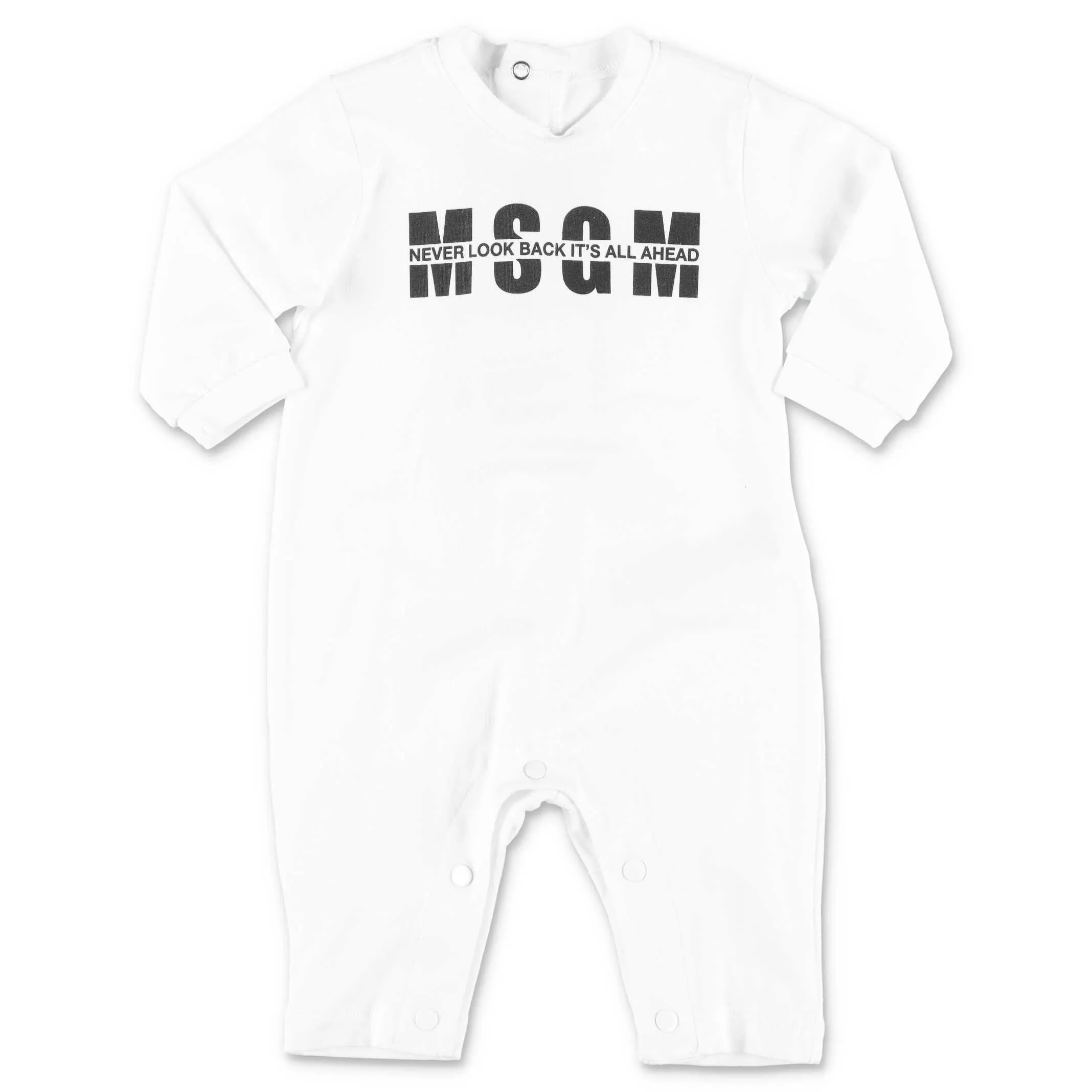 MSGM Kids Logo Print Onesie