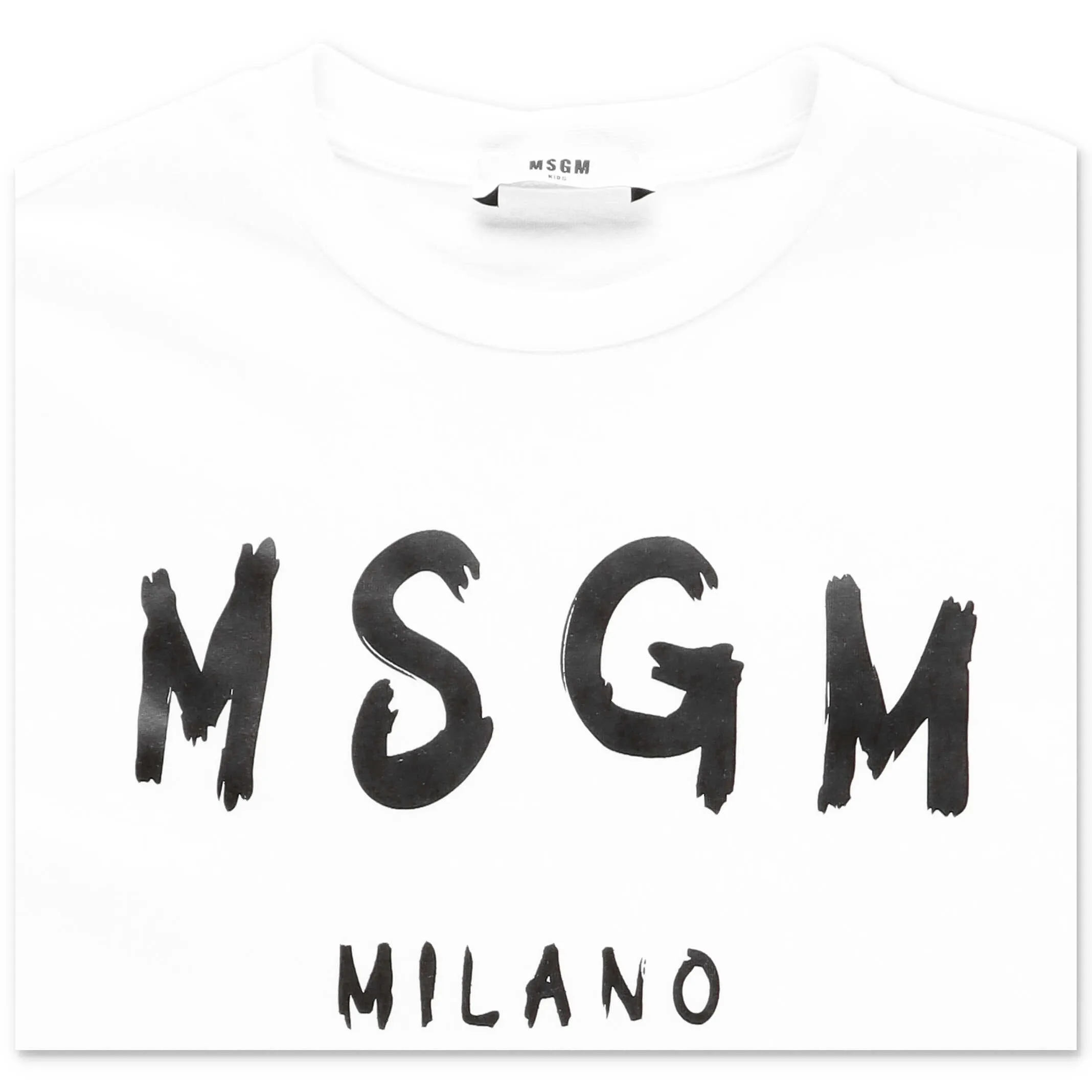 MSGM Kids Logo Print T-Shirt Dress