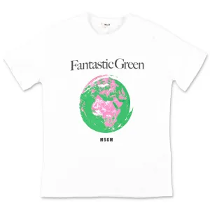 MSGM Kids Logo Print T-Shirt