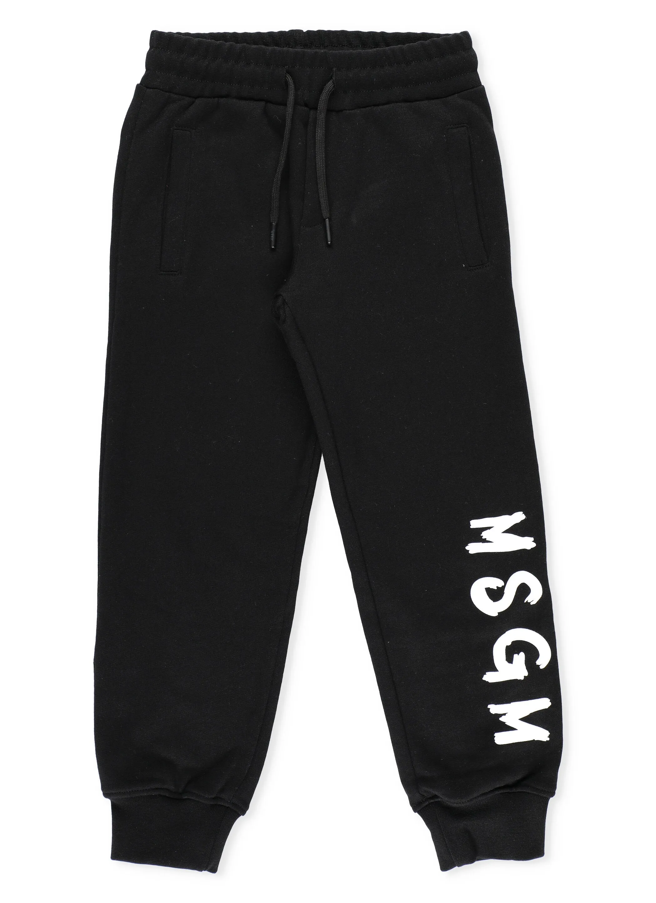 MSGM Kids Logo Print Track Trousers