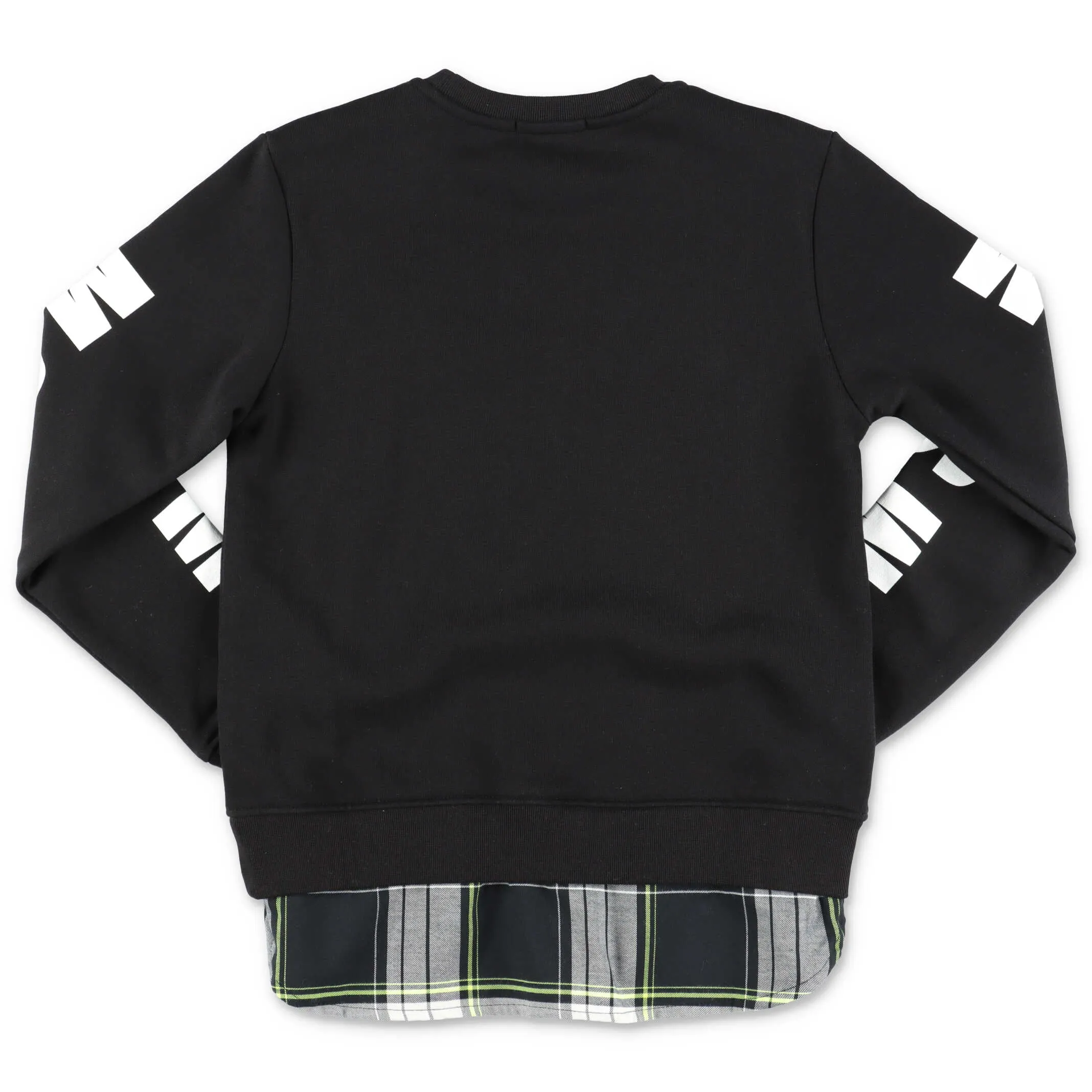 MSGM Kids Logo Printed Crewneck Sweater