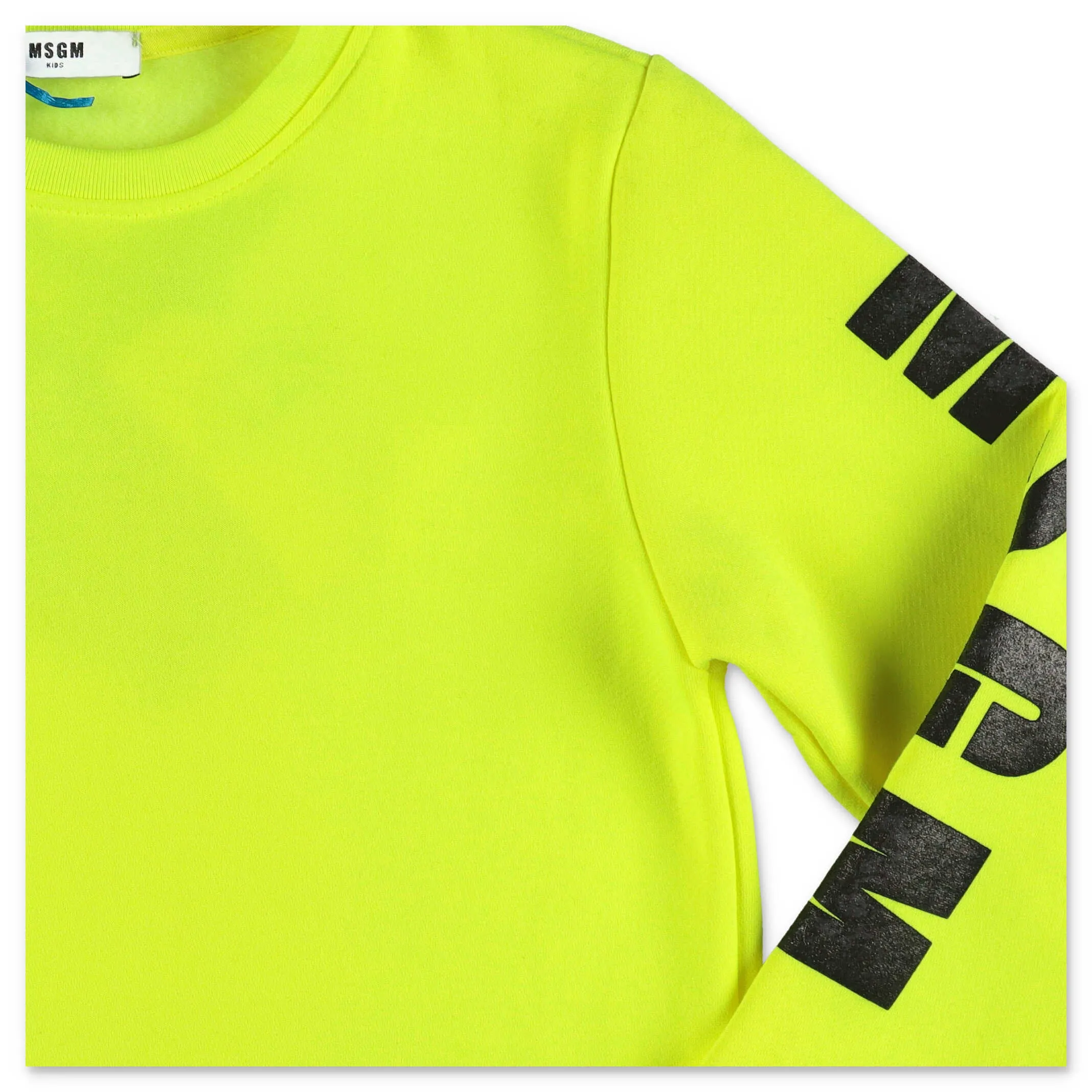 MSGM Kids Logo Printed Crewneck Sweater