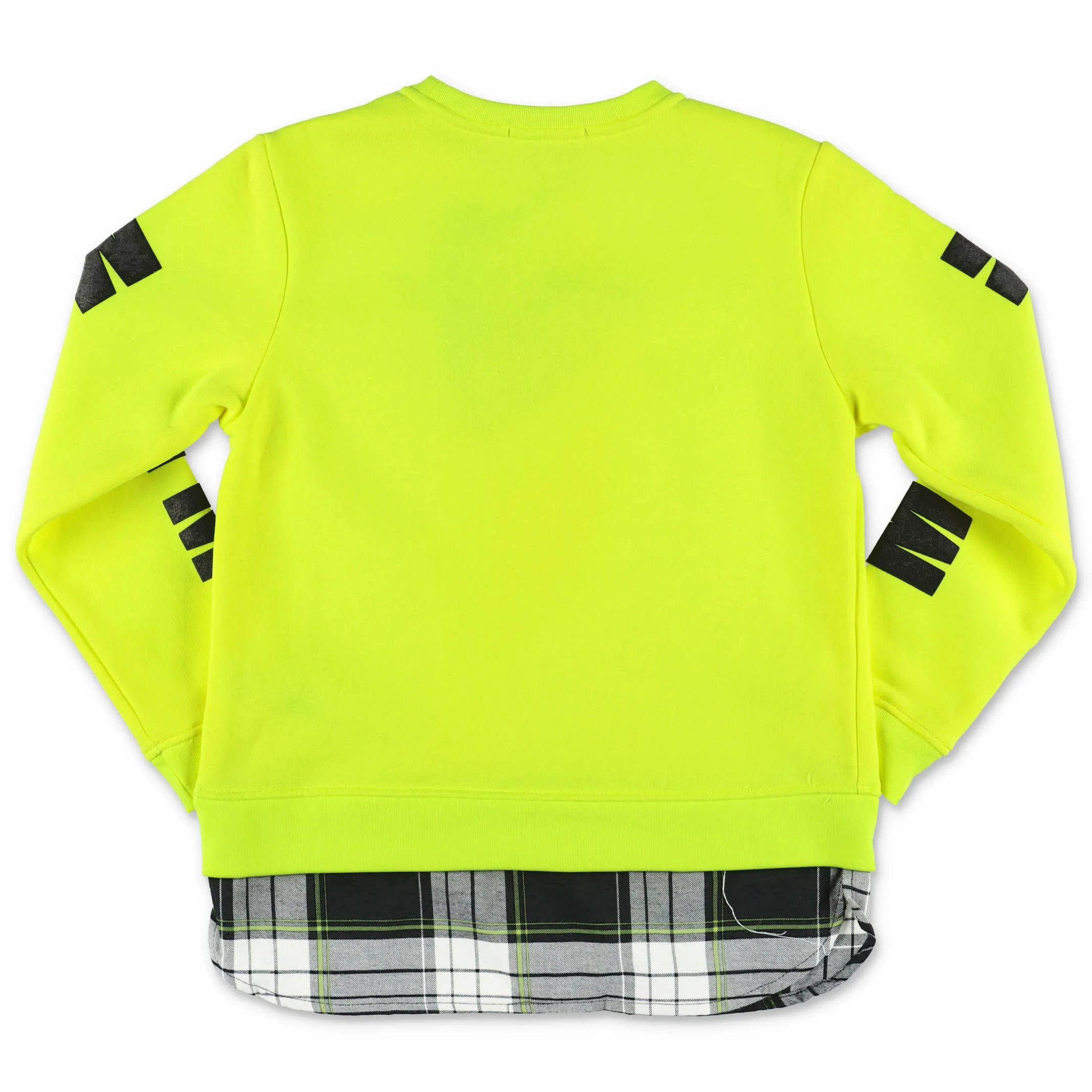 MSGM Kids Logo Printed Crewneck Sweater