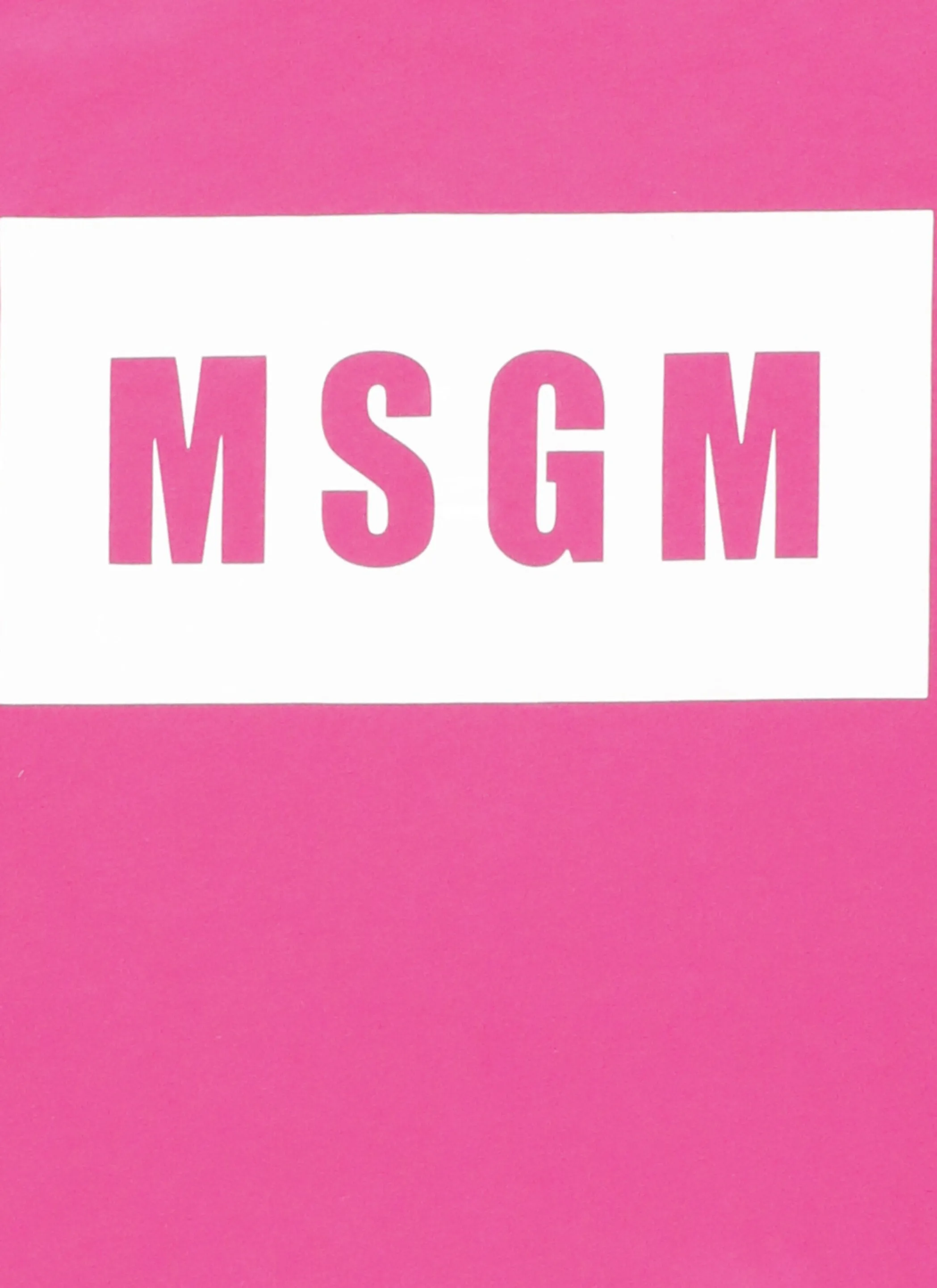 MSGM Kids Logo Printed Crewneck T-Shirt