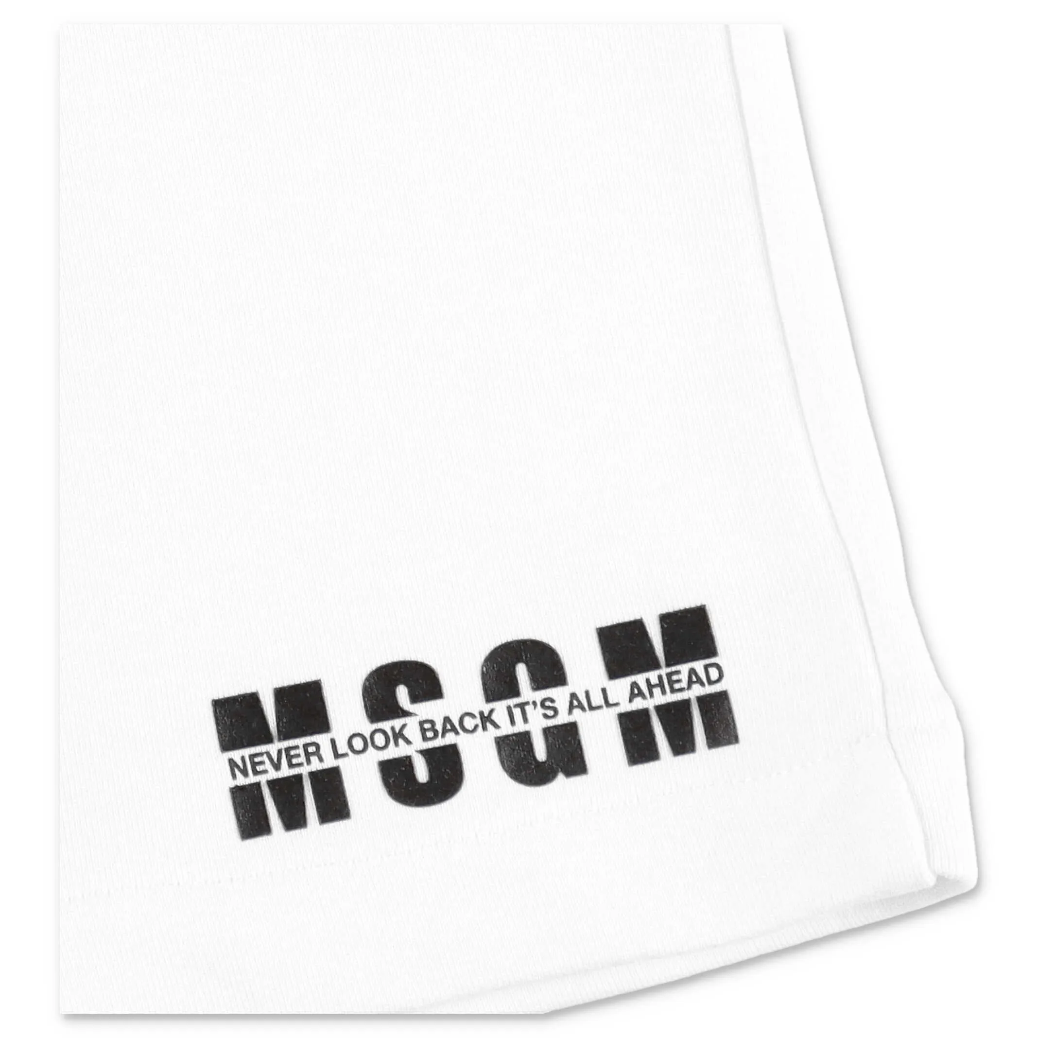 MSGM Kids Logo Printed Drawstring Shorts