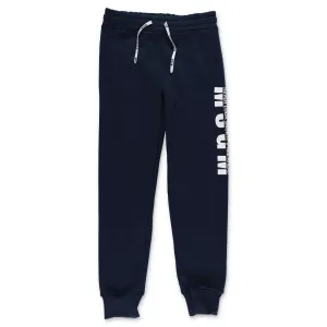 MSGM Kids Logo Printed Drawstring Sweatpants