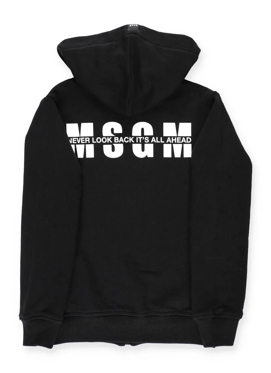MSGM Kids Logo Printed Hooded Jacket