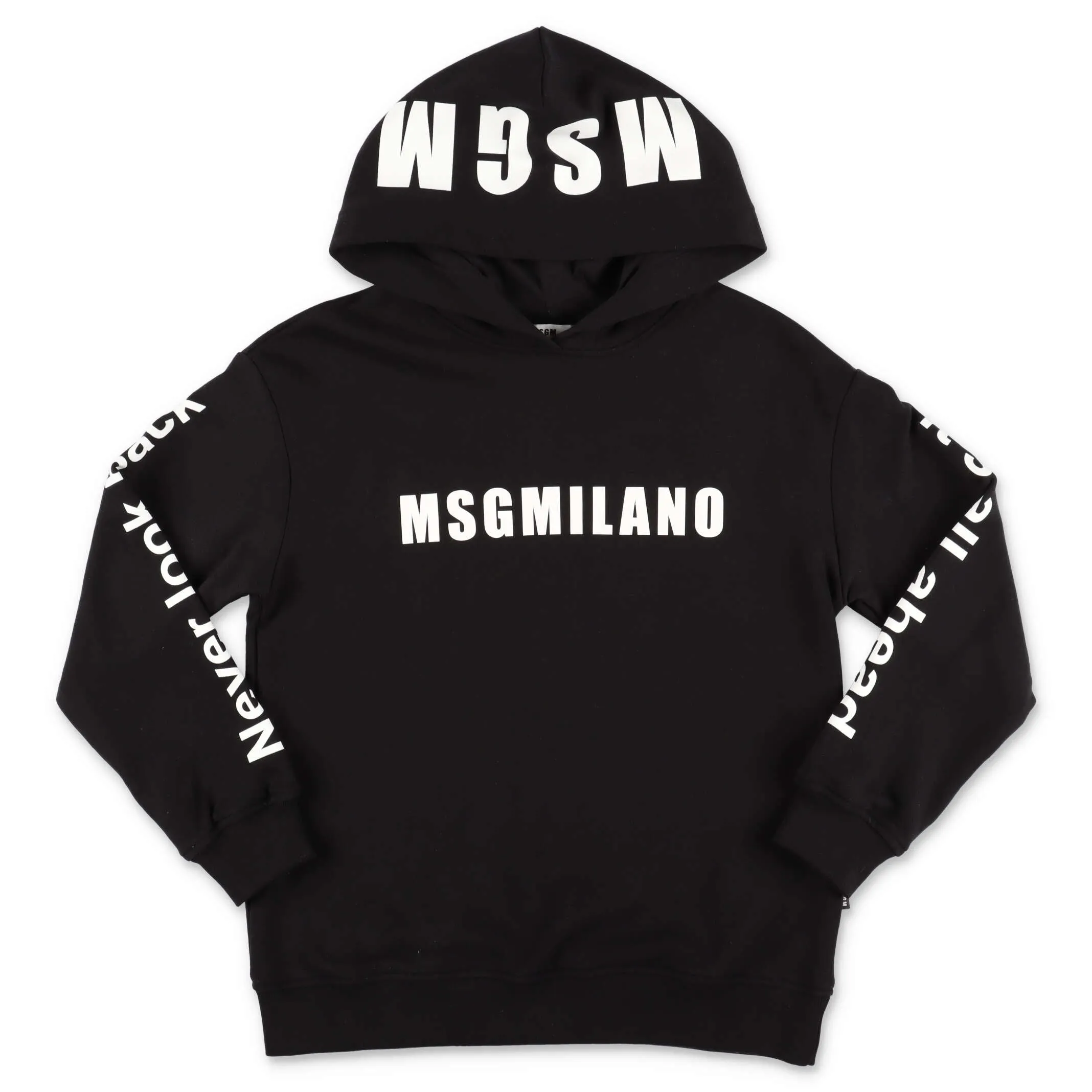 MSGM Kids Logo Printed Hoodie