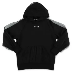 MSGM Kids Logo Printed Hoodie