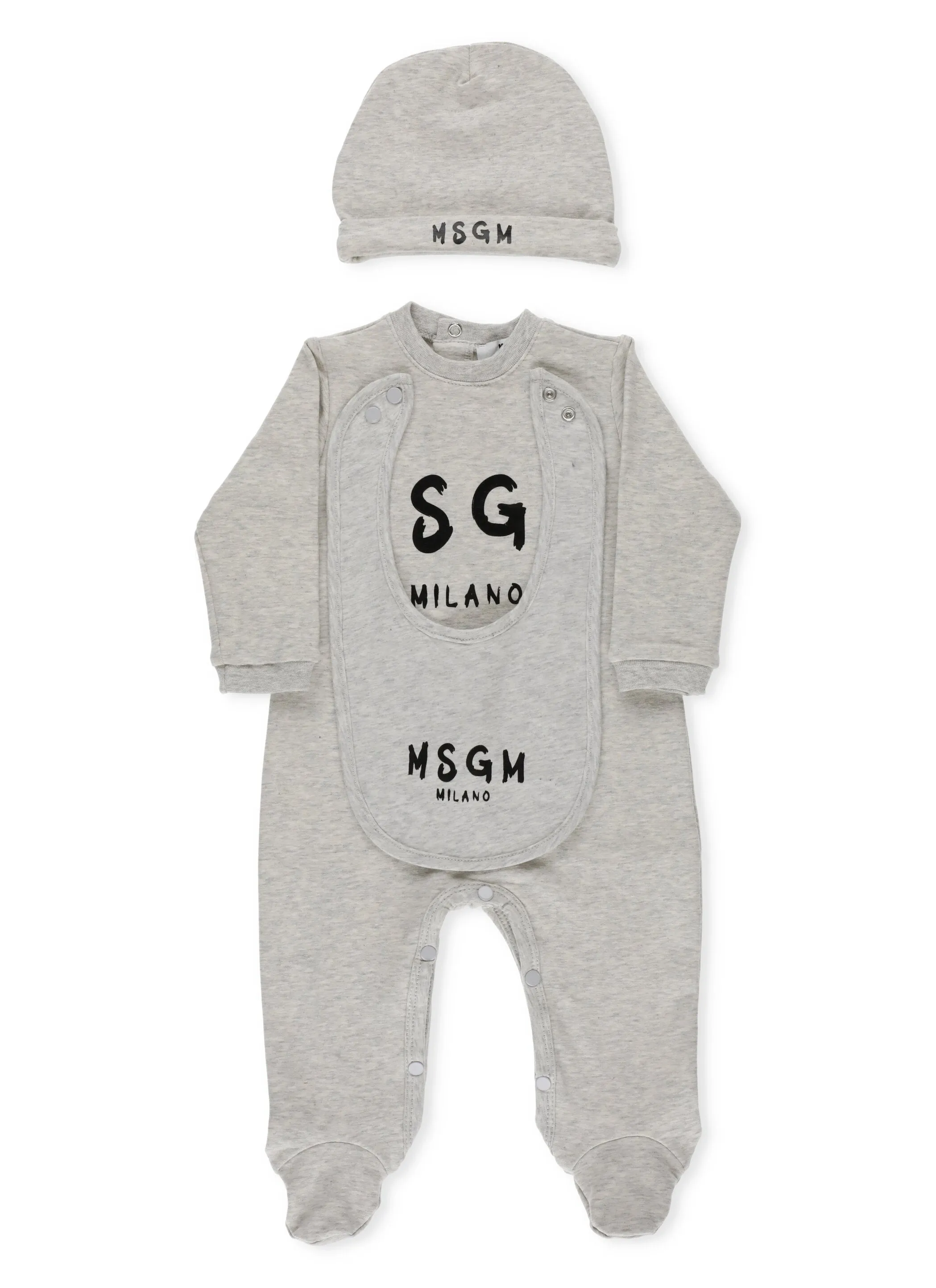 MSGM Kids Logo Printed Pajama Set