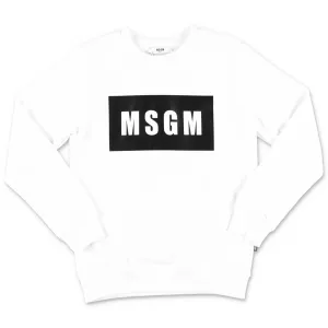 MSGM Kids Logo Printed Sweatshirt