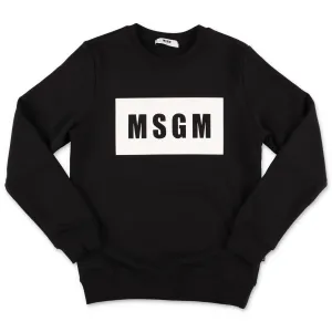 MSGM Kids Logo Printed Sweatshirt