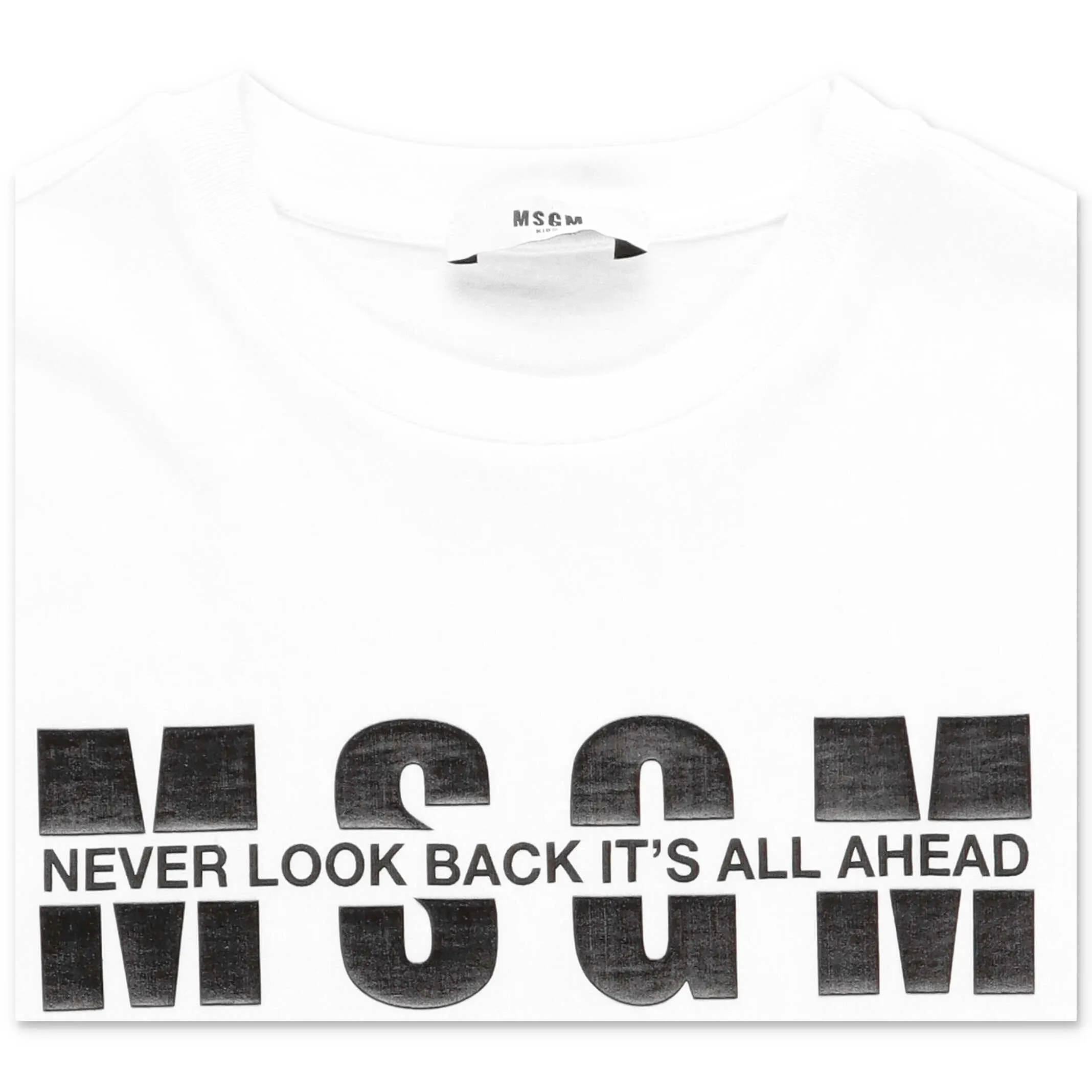 MSGM Kids Logo Printed T-Shirt Dress