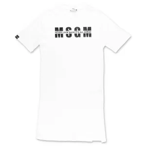 MSGM Kids Logo Printed T-Shirt Dress