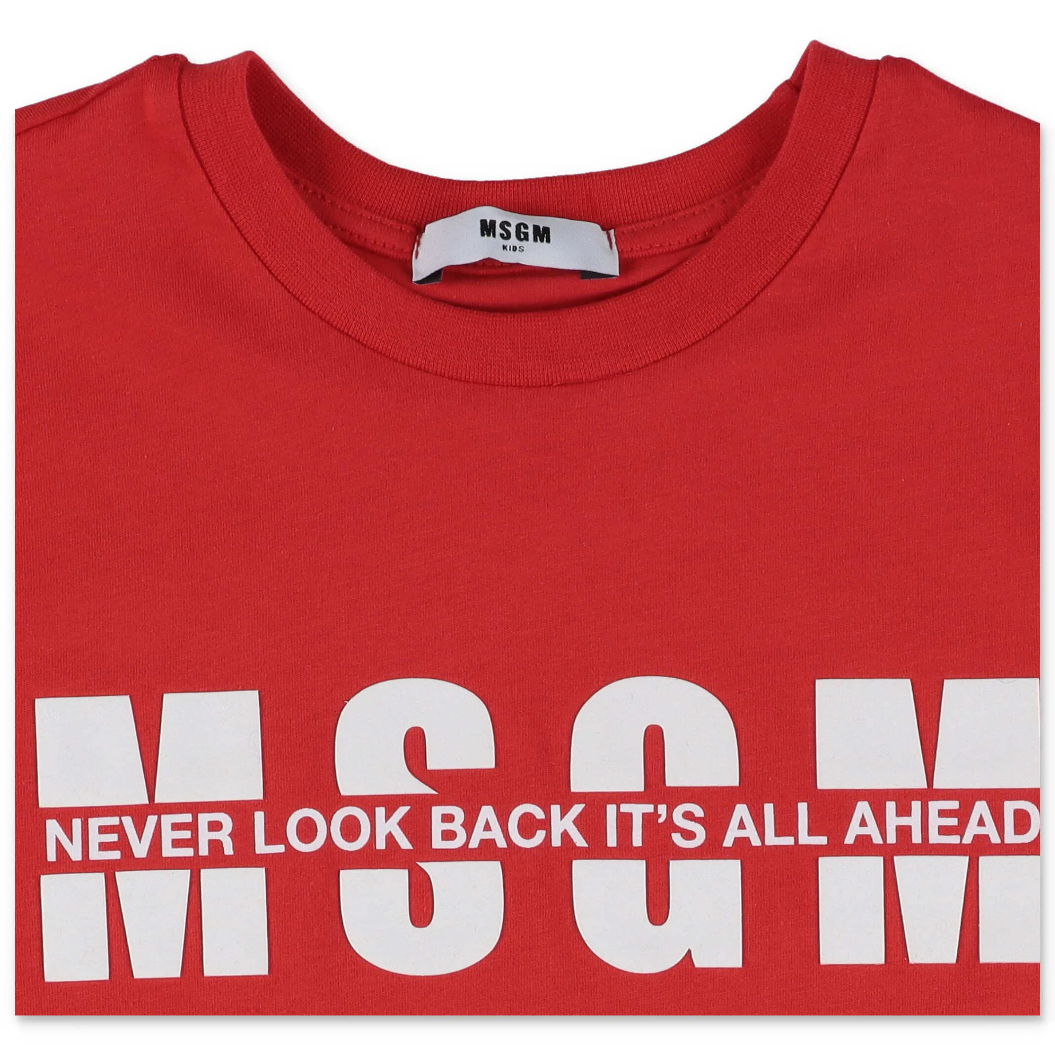 MSGM Kids Logo Printed T-Shirt