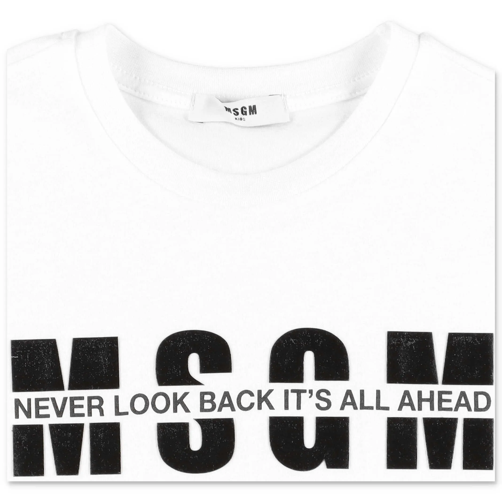 MSGM Kids Logo Printed T-Shirt