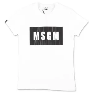 MSGM Kids Logo Printed T-Shirt