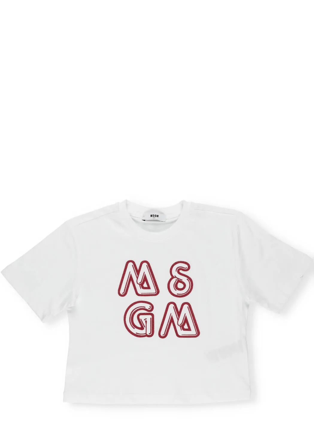MSGM Kids Logo Printed T-Shirt