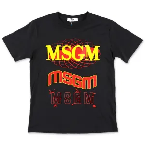 MSGM Kids Logo Printed T-Shirt