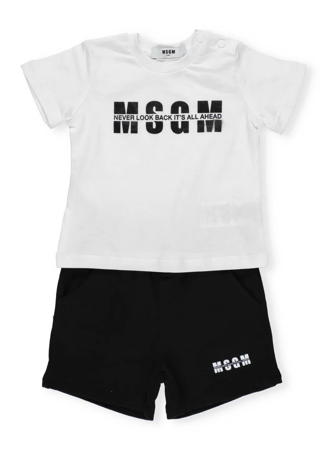 MSGM Kids Logo Printed Two-Piece Set