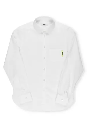 MSGM Kids Patch Pocket Shirt