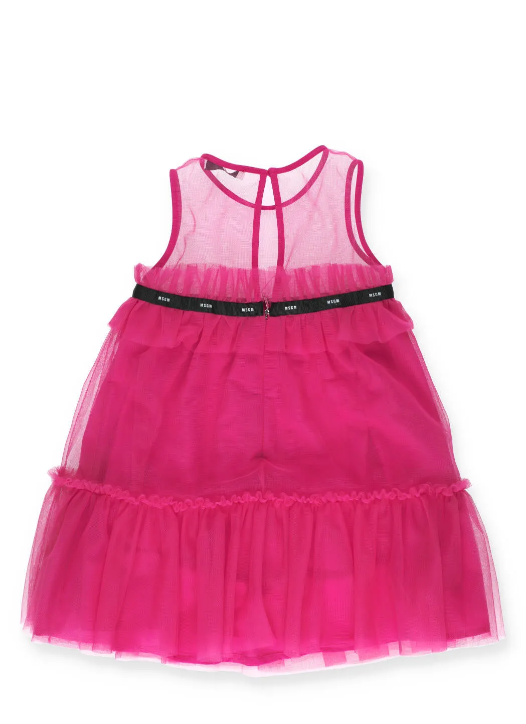 MSGM Kids Sleeveless Tulle Dress
