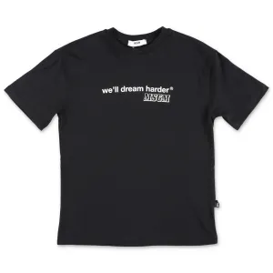 MSGM Kids Slogan Print T-Shirt