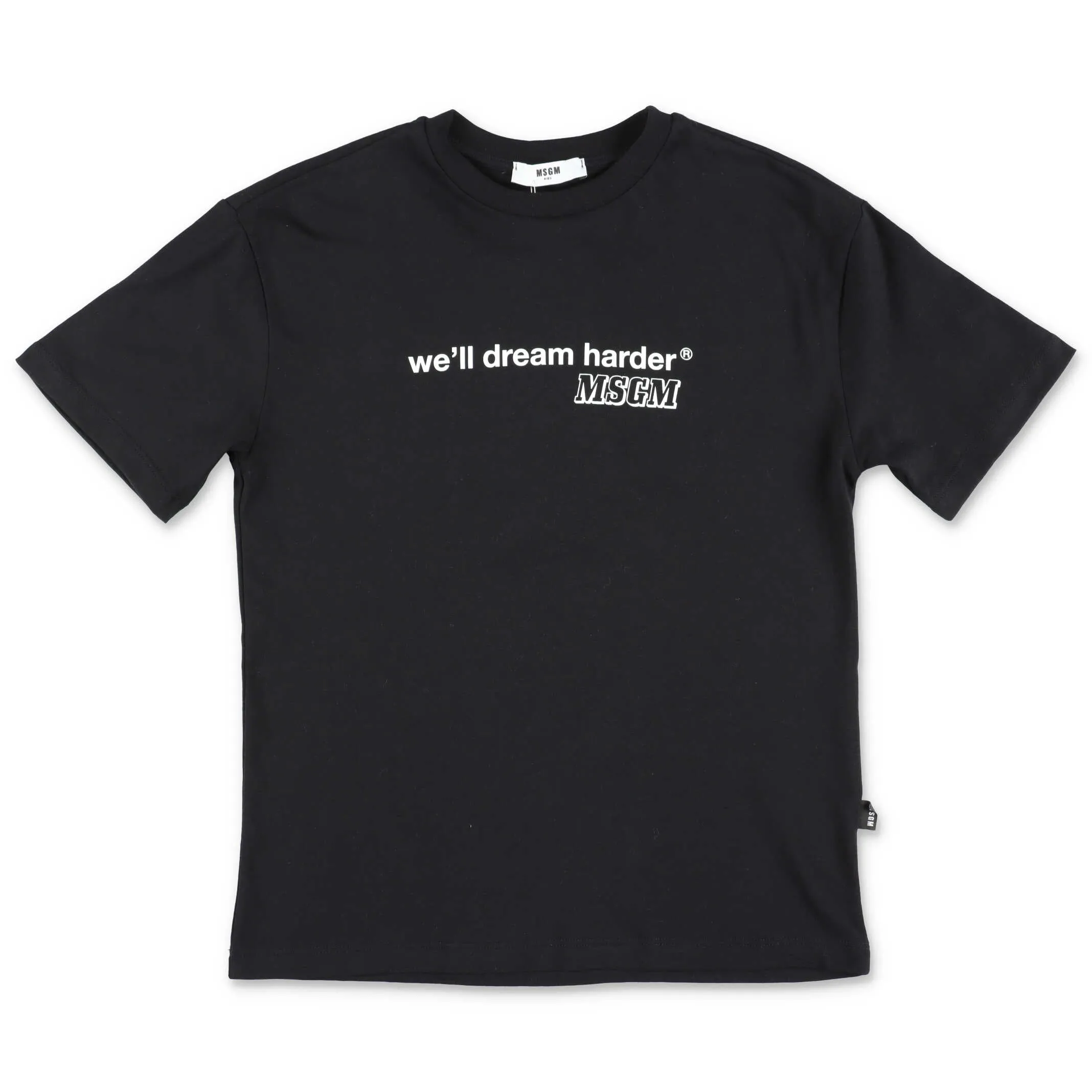 MSGM Kids Slogan Print T-Shirt