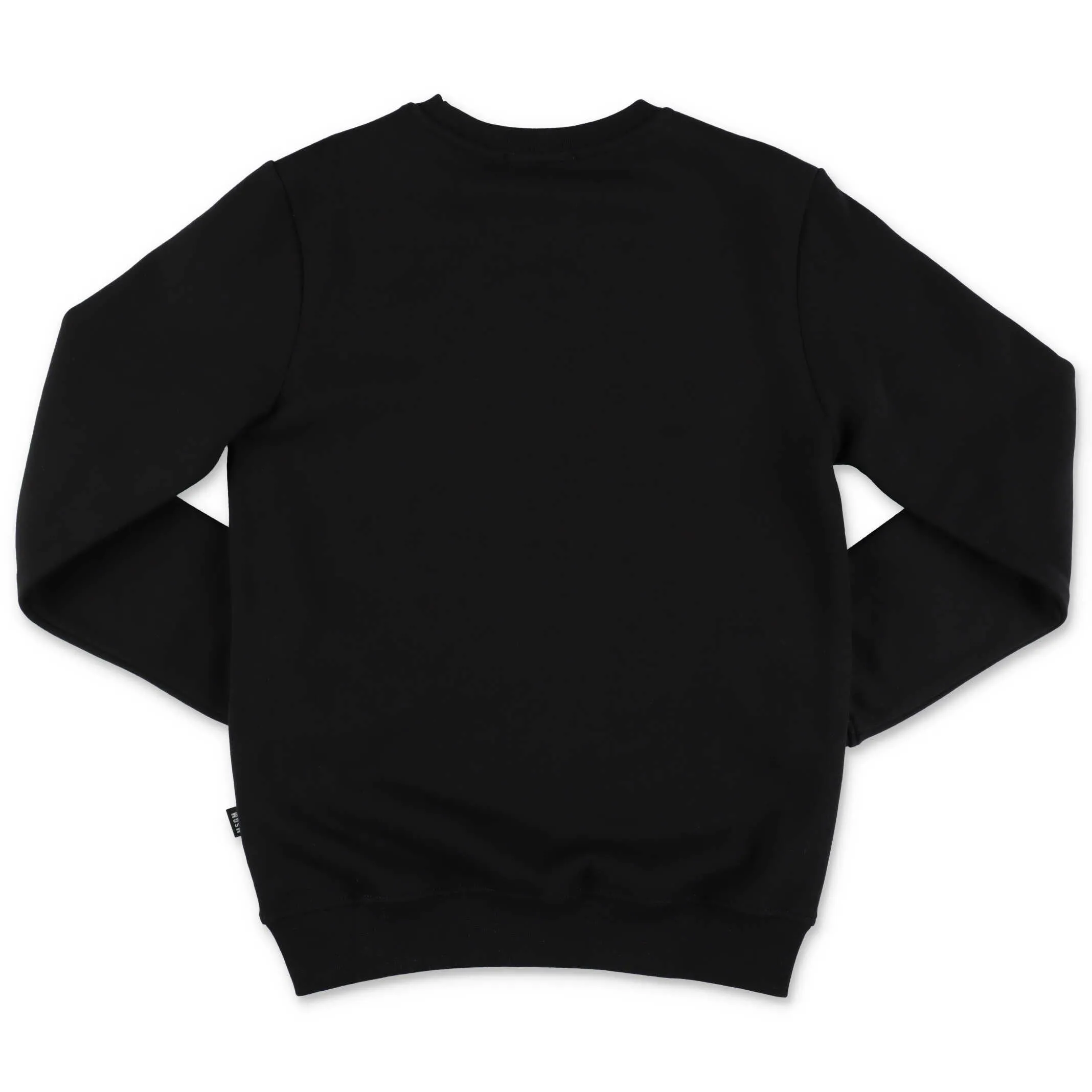 MSGM Kids Slogan Printed Crewneck Sweatshirt