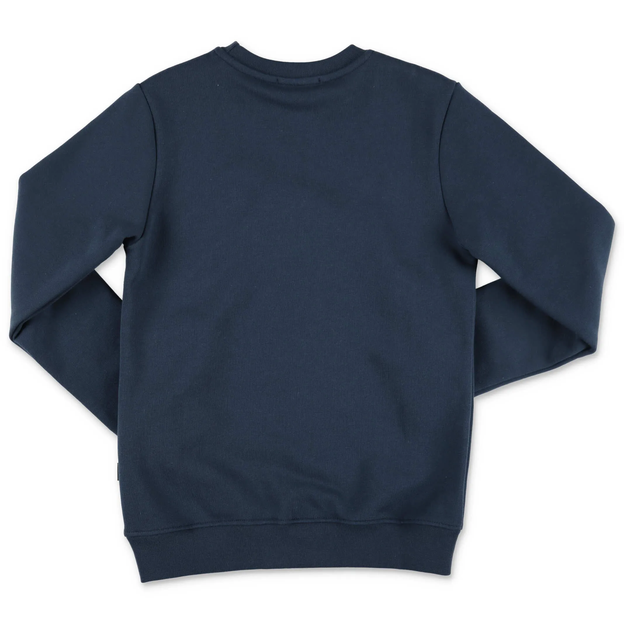 MSGM Kids Slogan Printed Crewneck Sweatshirt