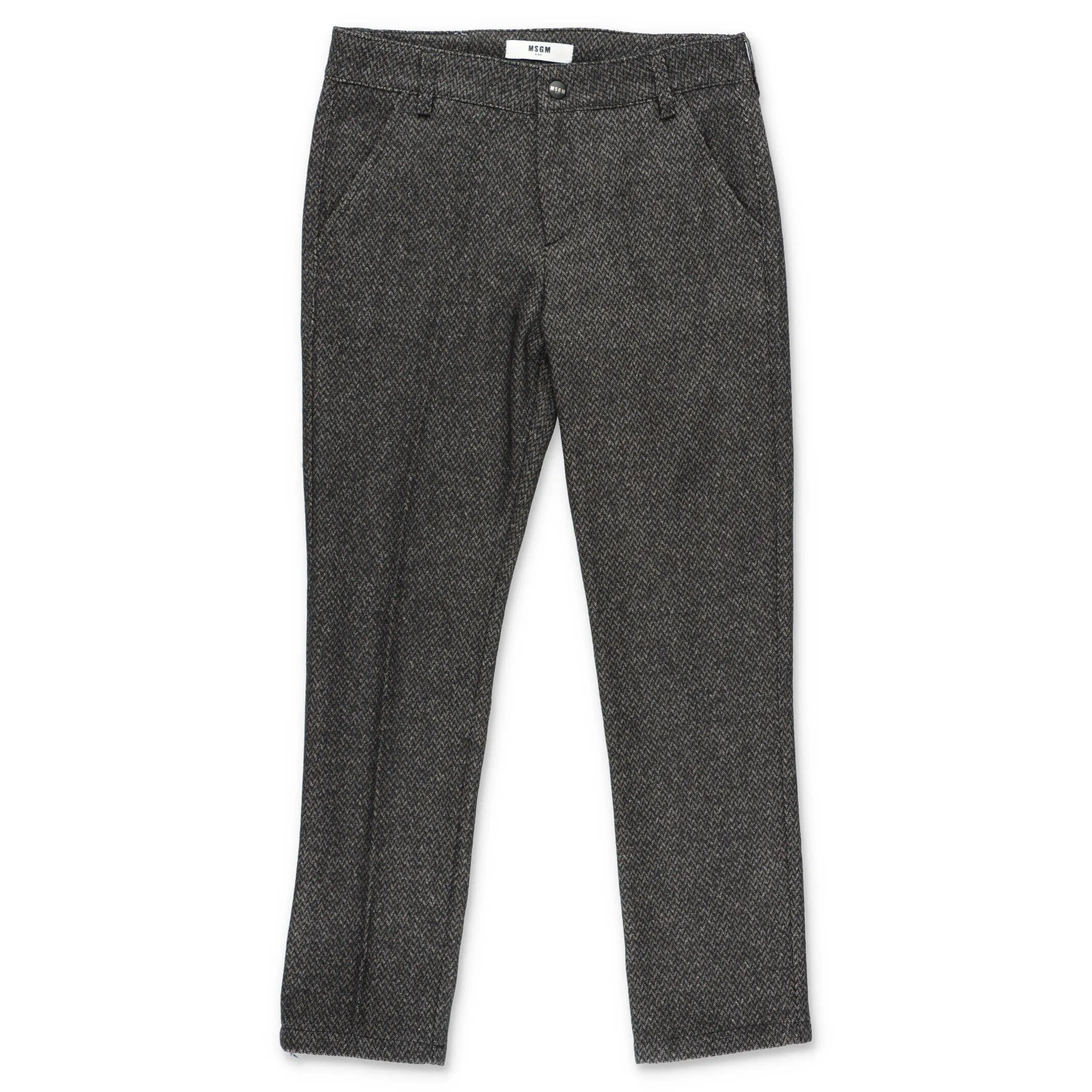 MSGM Kids Straight Leg Trousers