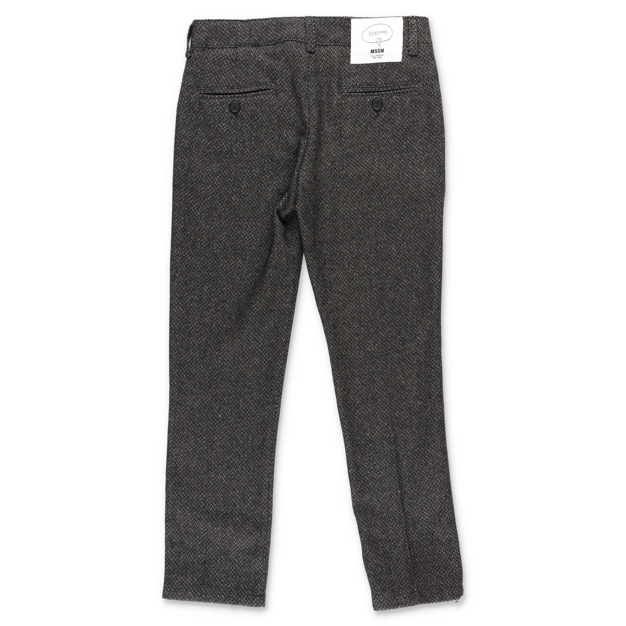 MSGM Kids Straight Leg Trousers