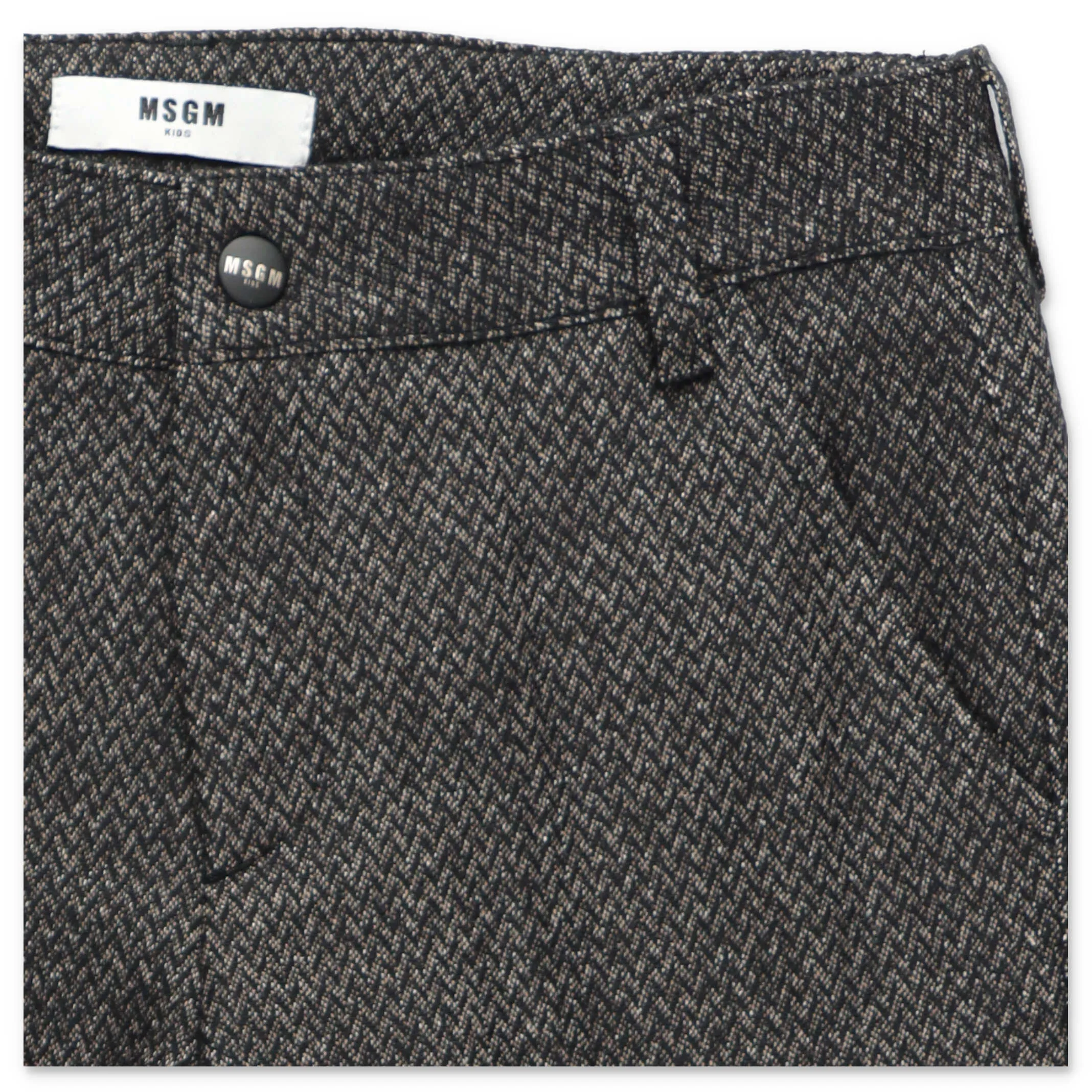 MSGM Kids Straight Leg Trousers