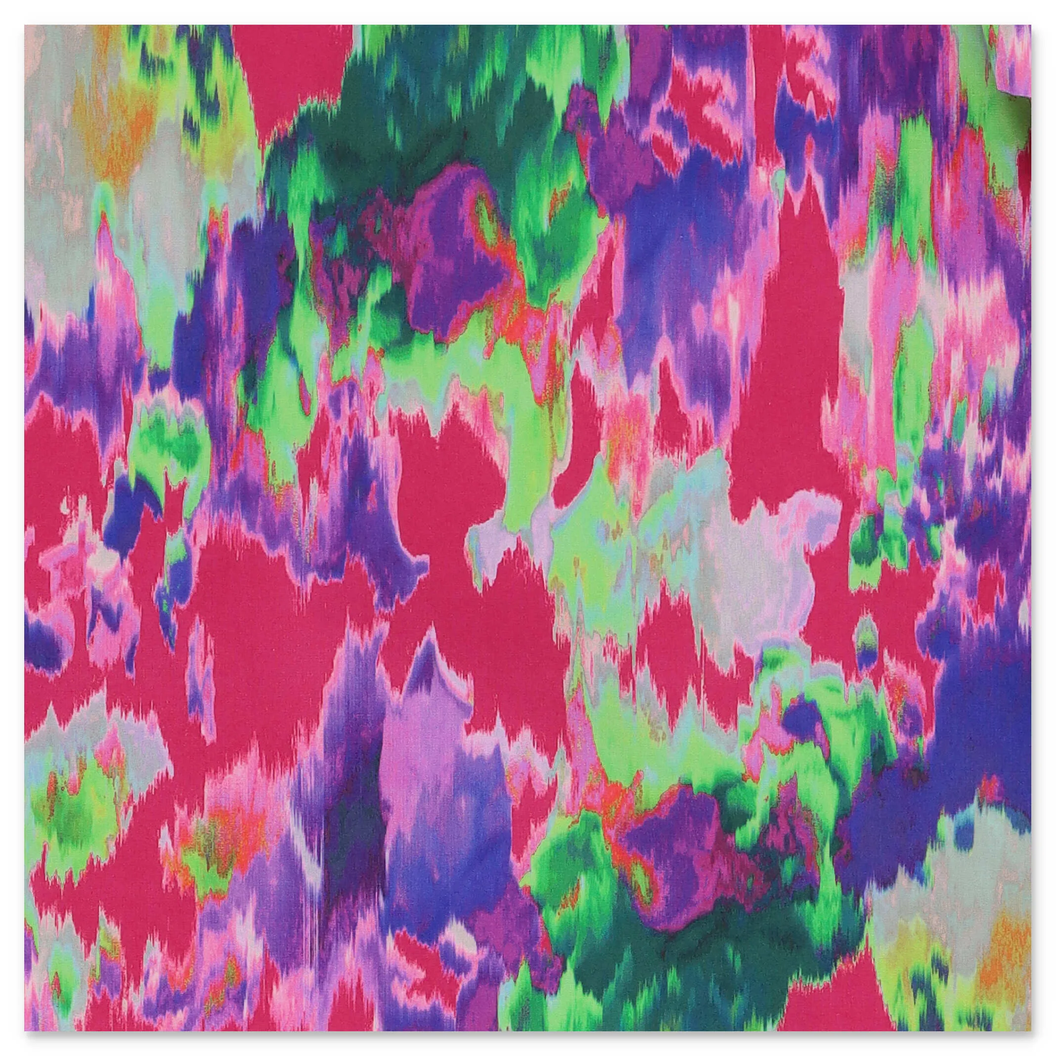 MSGM Kids Tie Dye Floral Printed Dress