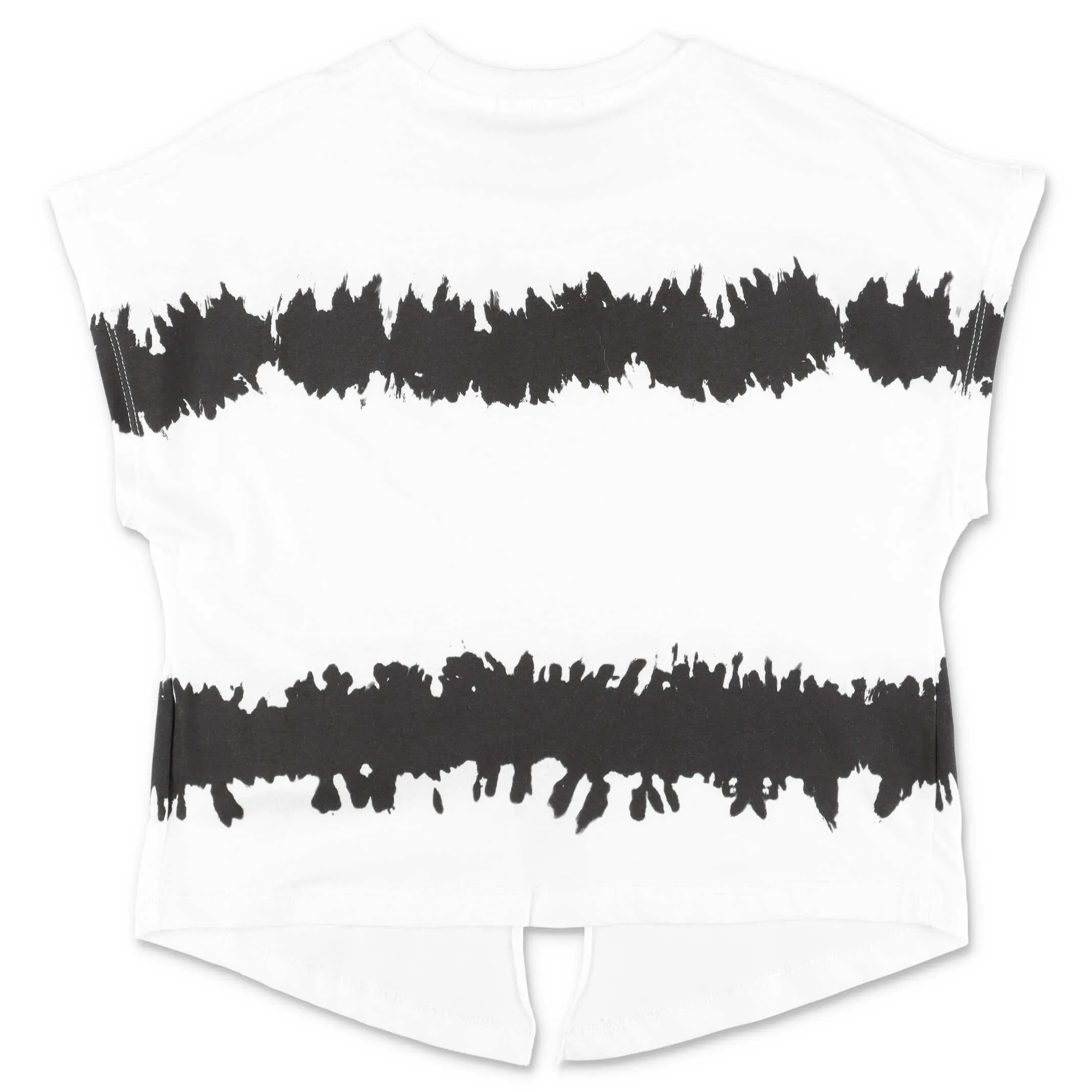 MSGM Kids Tie Dye Printed T-Shirt