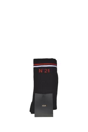N21 Kids Logo Intarsia Socks