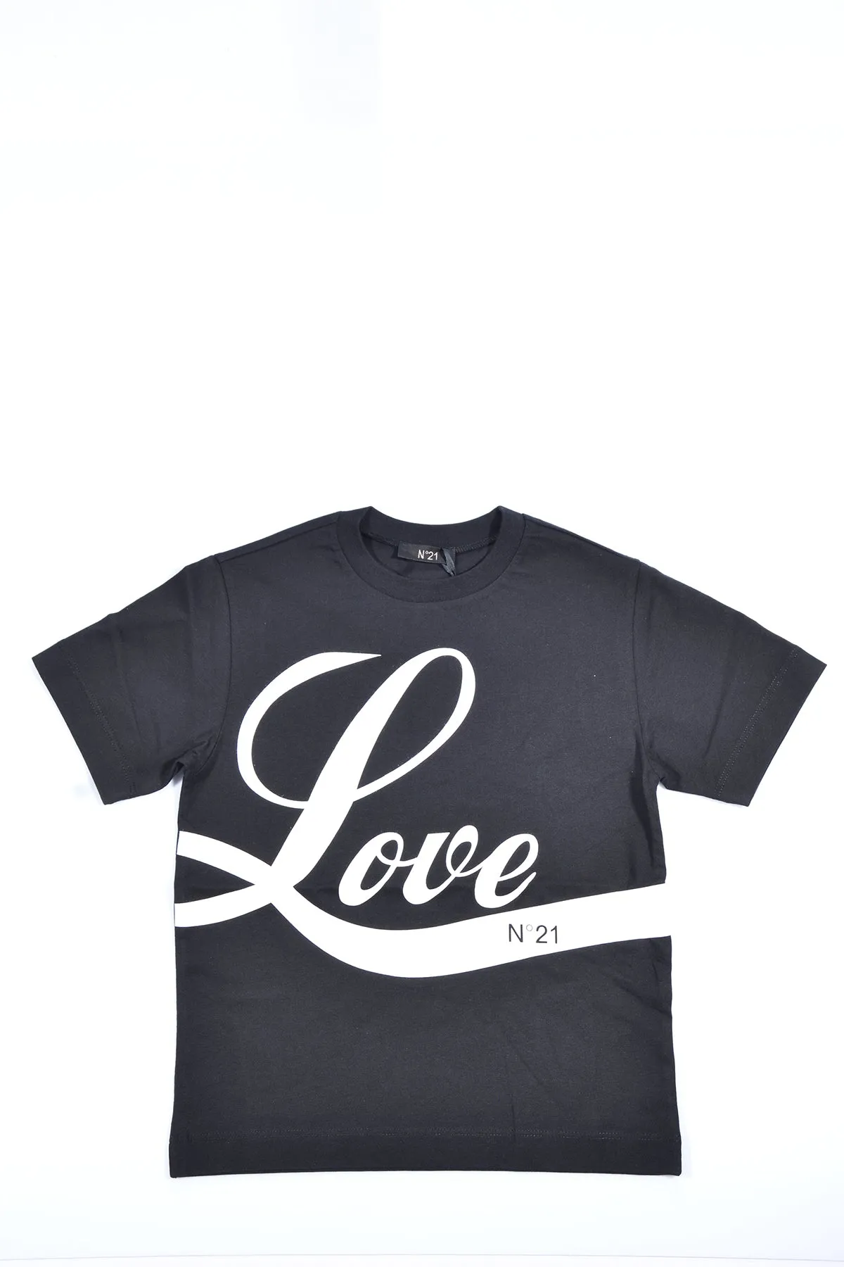 N21 Kids Love Print Crewneck T-Shirt