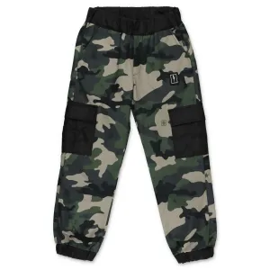 Neil Barrett Kids Camouflage Printed Pants