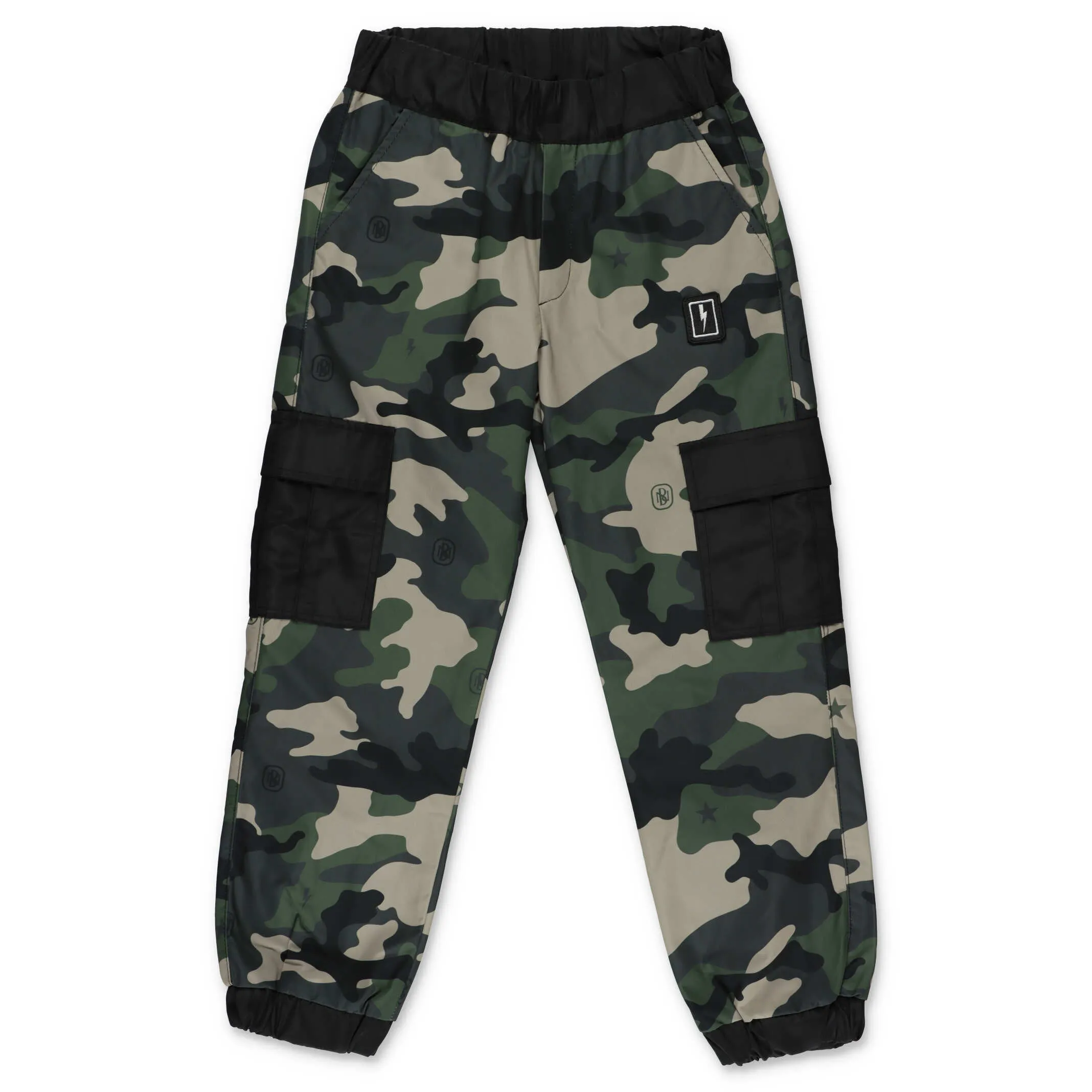 Neil Barrett Kids Camouflage Printed Pants