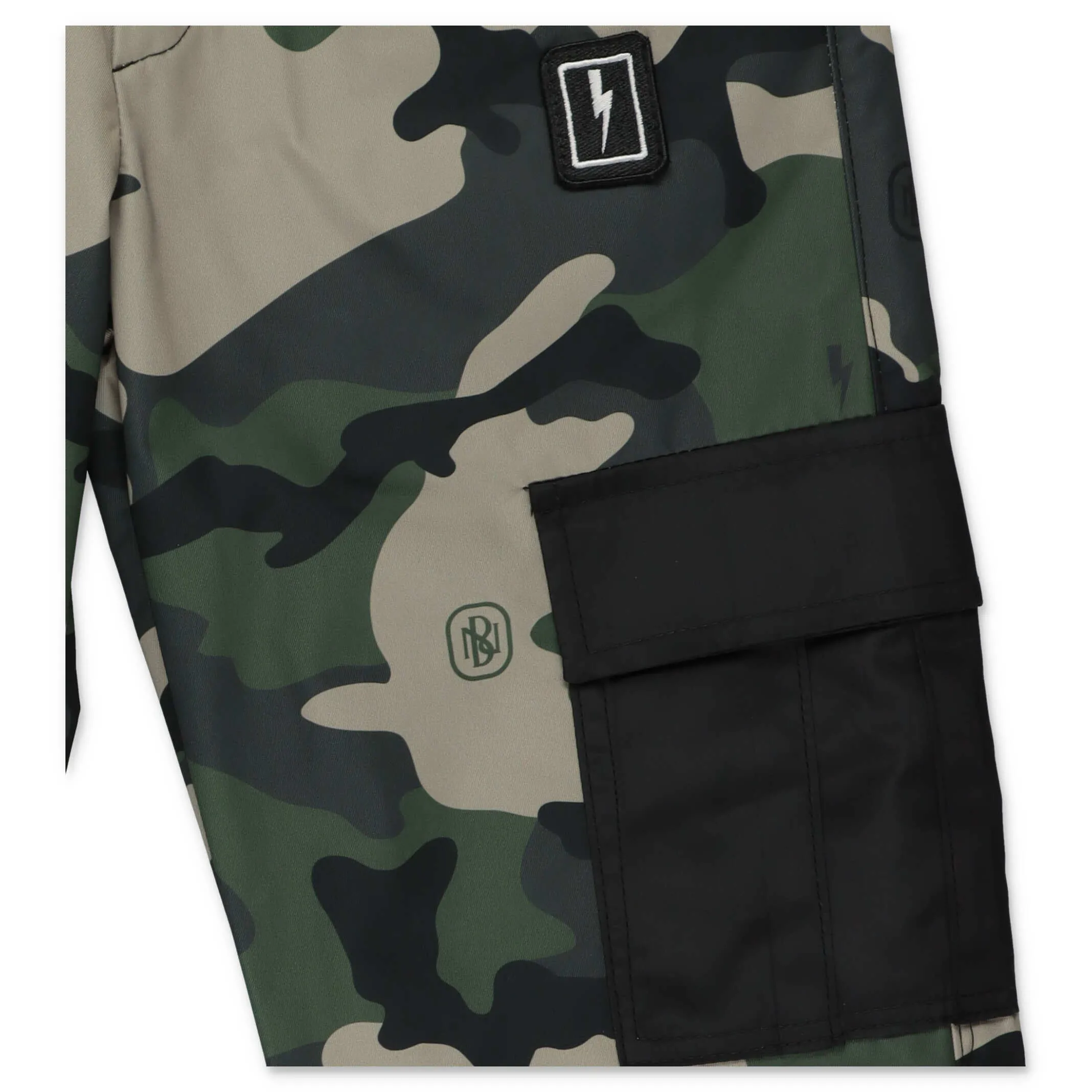 Neil Barrett Kids Camouflage Printed Pants