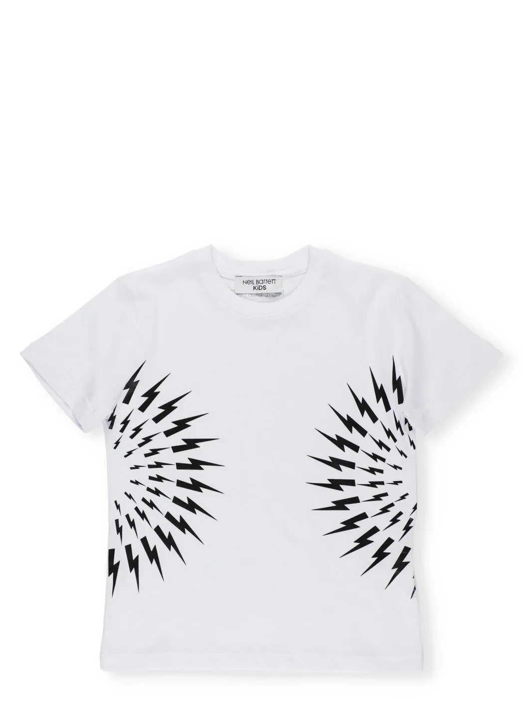 Neil Barrett Kids Lightning Bolt Printed T-Shirt