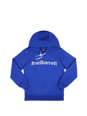 Neil Barrett Kids Logo Print Hoodie