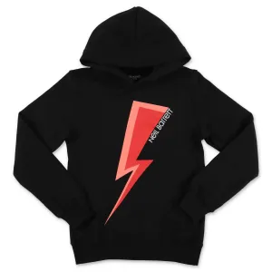 Neil Barrett Kids Thunderbolt Printed Hoodie