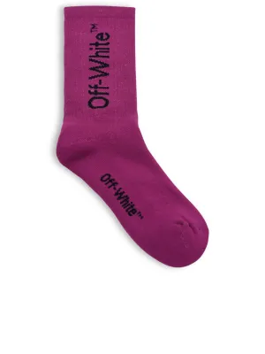 Off-White Kids Arrow Logo Intarsia Socks