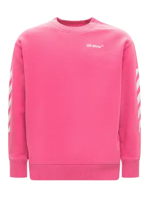 Off-White Kids Arrow Printed Crewneck Sweatshirt